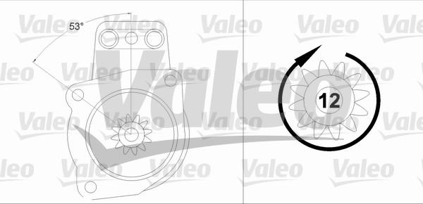 Valeo 458201 - Starter alexcarstop-ersatzteile.com