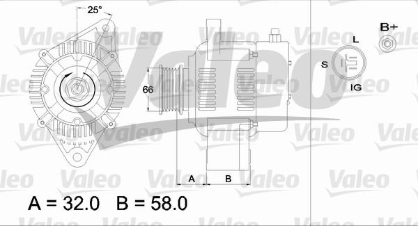 Valeo 436537 - Generator alexcarstop-ersatzteile.com