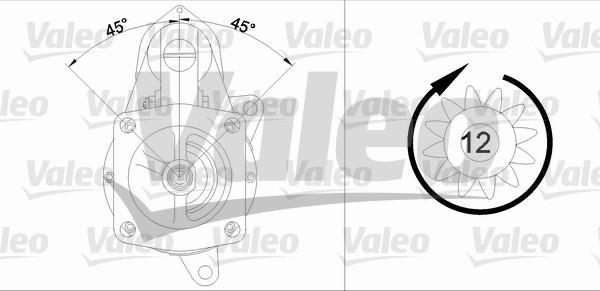 Valeo 436095 - Starter alexcarstop-ersatzteile.com