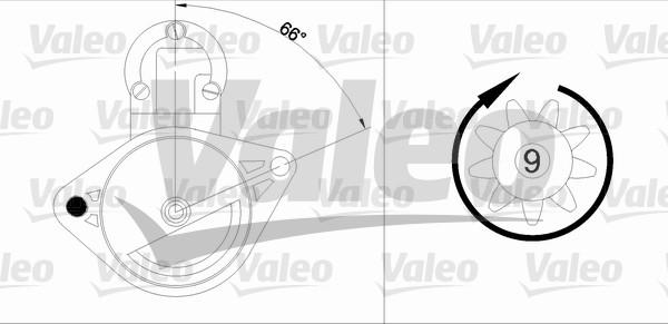 Valeo 436013 - Starter alexcarstop-ersatzteile.com