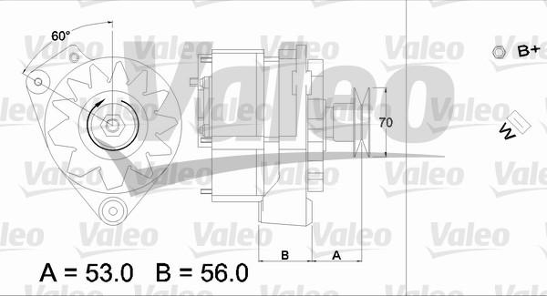 Valeo 436192 - Generator alexcarstop-ersatzteile.com