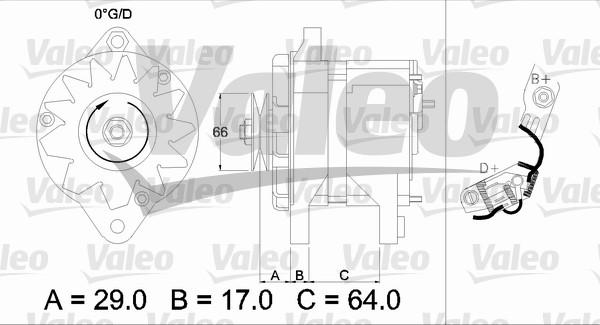 Valeo 436112 - Generator alexcarstop-ersatzteile.com