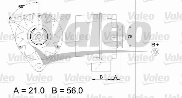 Valeo 436137 - Generator alexcarstop-ersatzteile.com