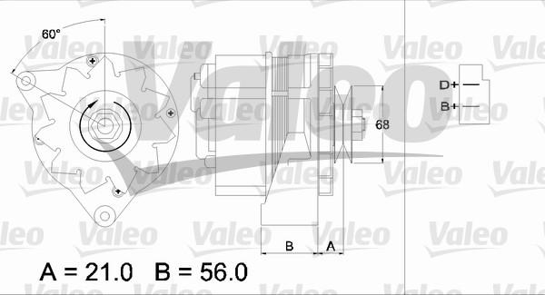 Valeo 436126 - Generator alexcarstop-ersatzteile.com