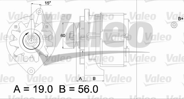 Valeo 436299 - Generator alexcarstop-ersatzteile.com