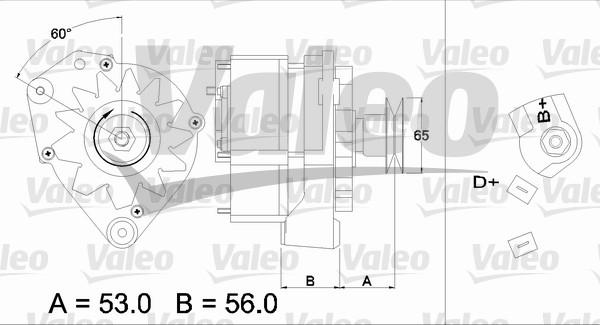 Valeo 436291 - Generator alexcarstop-ersatzteile.com