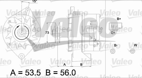 Valeo 436293 - Generator alexcarstop-ersatzteile.com