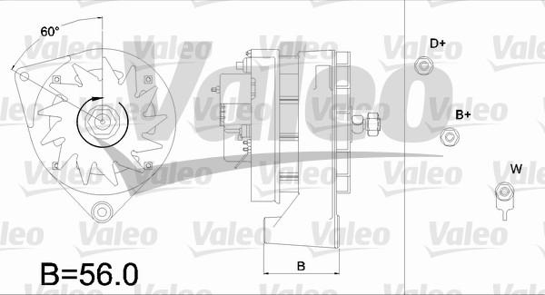 Valeo 436265 - Generator alexcarstop-ersatzteile.com