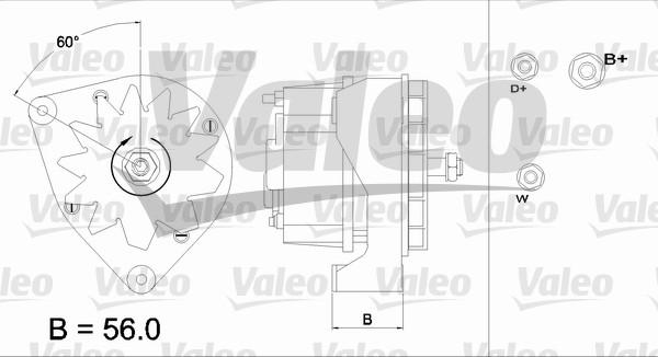 Valeo 436212 - Generator alexcarstop-ersatzteile.com