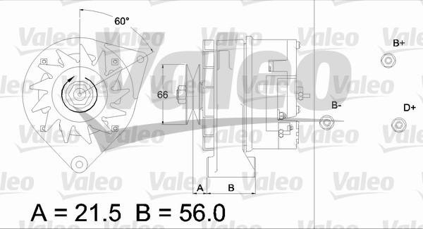 Valeo 436286 - Generator alexcarstop-ersatzteile.com