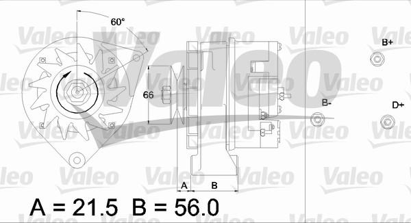 Valeo 436287 - Generator alexcarstop-ersatzteile.com