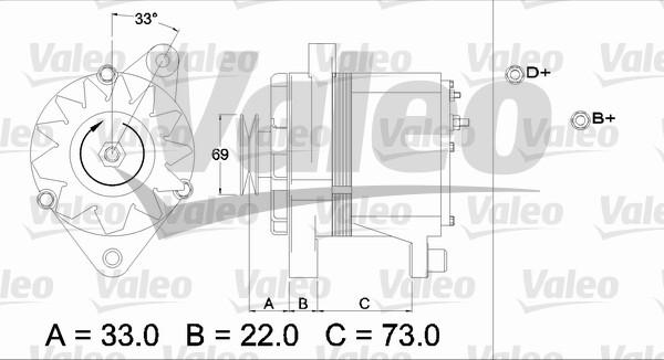 Valeo 436236 - Generator alexcarstop-ersatzteile.com