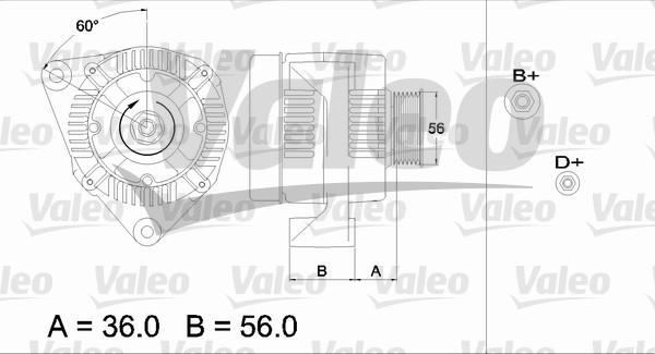 Valeo 436718 - Generator alexcarstop-ersatzteile.com