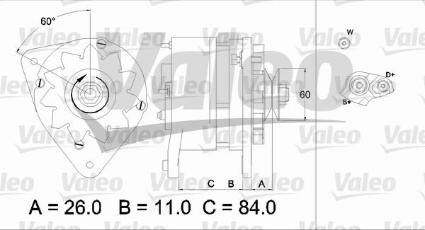 Valeo 436774 - Generator alexcarstop-ersatzteile.com