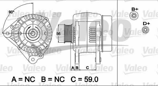 Valeo 437492 - Generator alexcarstop-ersatzteile.com