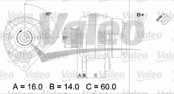 Valeo 437411 - Generator alexcarstop-ersatzteile.com