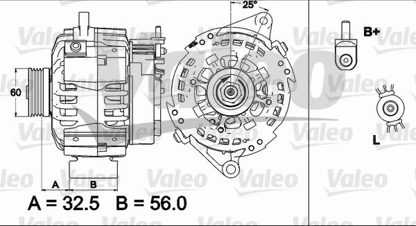 Valeo 437509 - Generator alexcarstop-ersatzteile.com