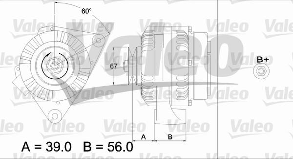 Valeo 437191 - Generator alexcarstop-ersatzteile.com