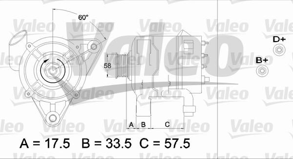 Valeo 437181 - Generator alexcarstop-ersatzteile.com