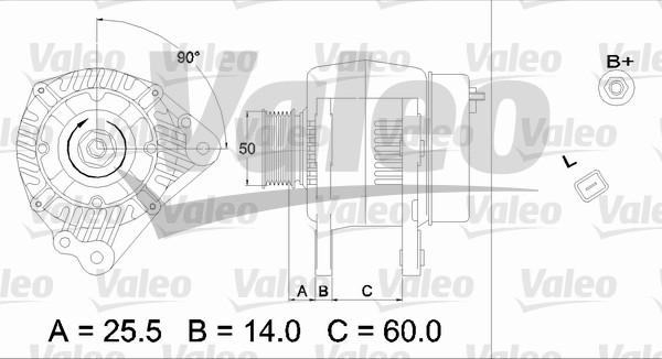 Valeo 437170 - Generator alexcarstop-ersatzteile.com