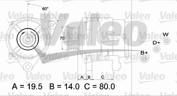 Valeo 437391 - Generator alexcarstop-ersatzteile.com