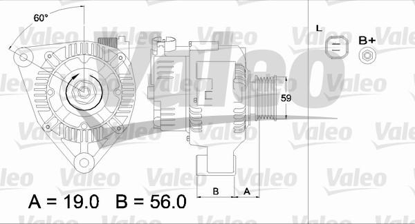 Valeo 437342 - Generator alexcarstop-ersatzteile.com