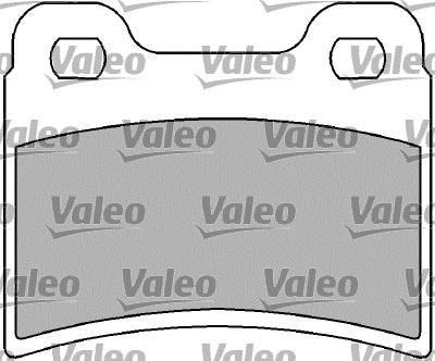 Valeo 598692 - Bremsbelagsatz, Scheibenbremse alexcarstop-ersatzteile.com