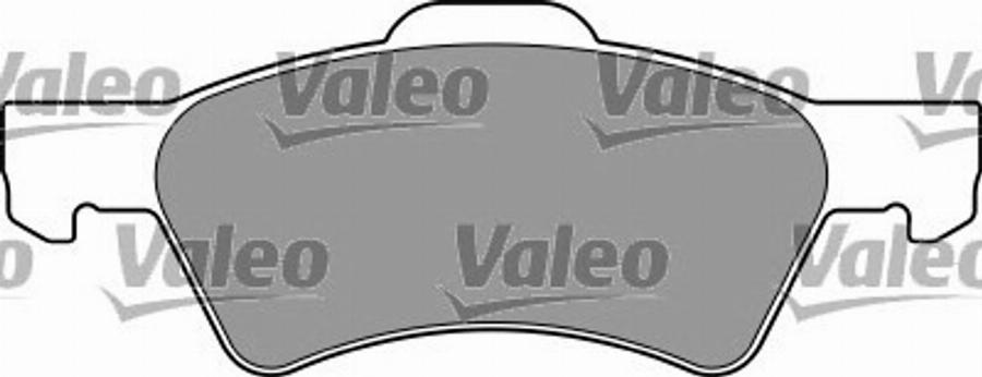 Valeo 597412 - Bremsbelagsatz, Scheibenbremse alexcarstop-ersatzteile.com