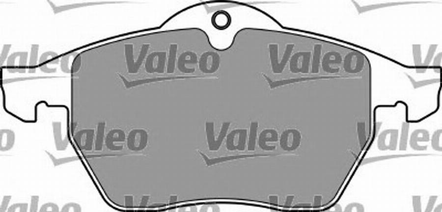 Valeo 597549 - Bremsbelagsatz, Scheibenbremse alexcarstop-ersatzteile.com