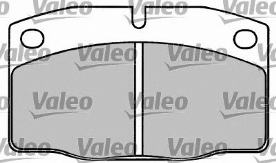 Valeo 597008 - Bremsbelagsatz, Scheibenbremse alexcarstop-ersatzteile.com