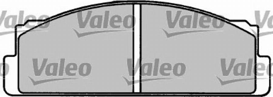 Valeo 597002 - Bremsbelagsatz, Scheibenbremse alexcarstop-ersatzteile.com