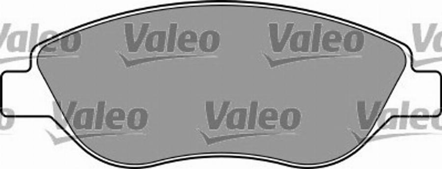 Valeo 597371 - Bremsbelagsatz, Scheibenbremse alexcarstop-ersatzteile.com