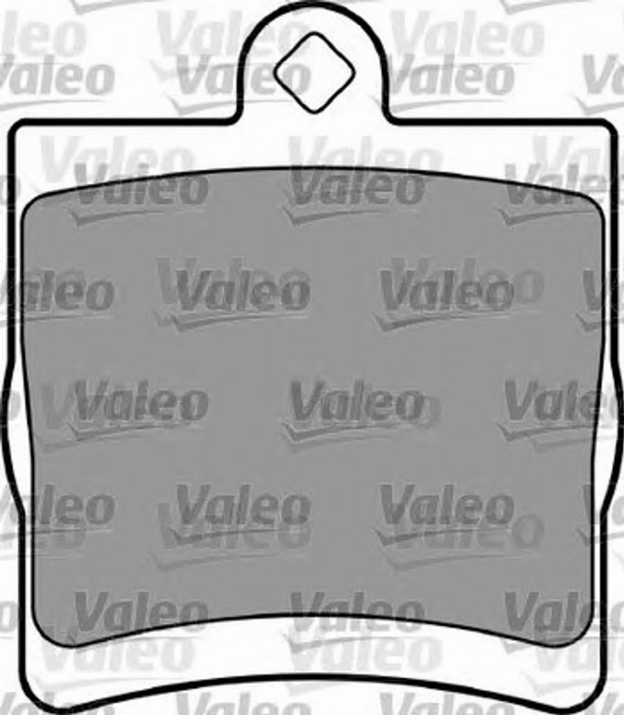 Valeo 597268 - Bremsbelagsatz, Scheibenbremse alexcarstop-ersatzteile.com