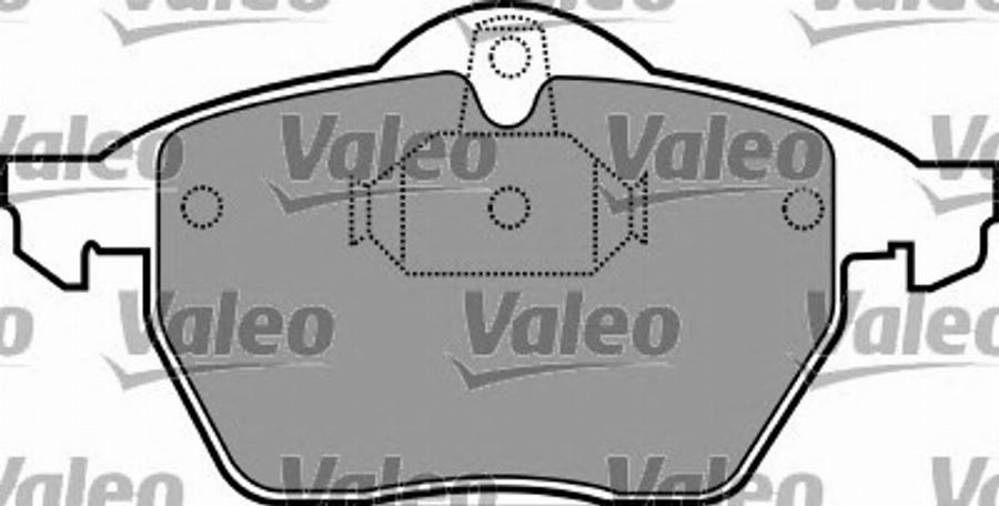 Valeo 597277 - Bremsbelagsatz, Scheibenbremse alexcarstop-ersatzteile.com