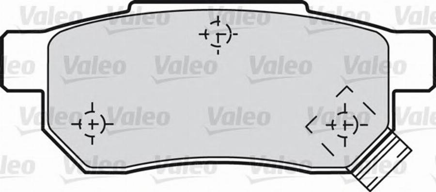 Valeo 540969 - Bremsbelagsatz, Scheibenbremse alexcarstop-ersatzteile.com