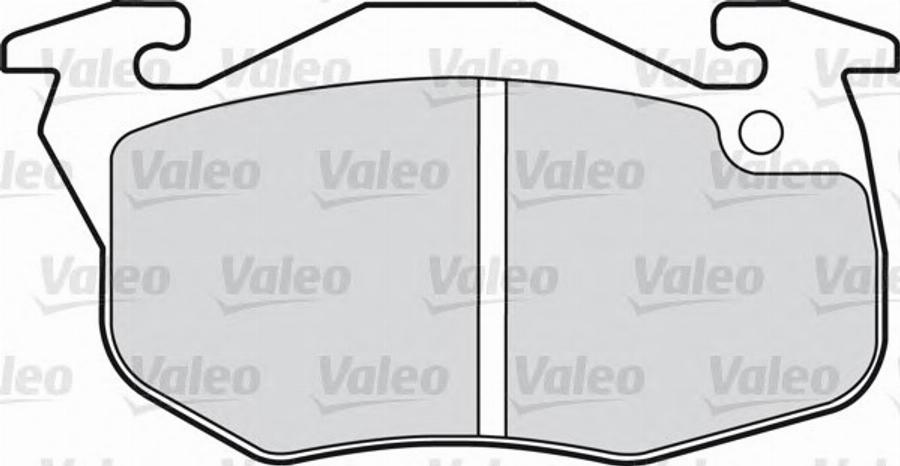 Valeo 540 491 - Bremsbelagsatz, Scheibenbremse alexcarstop-ersatzteile.com