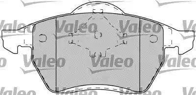 Valeo 598401 - Bremsbelagsatz, Scheibenbremse alexcarstop-ersatzteile.com