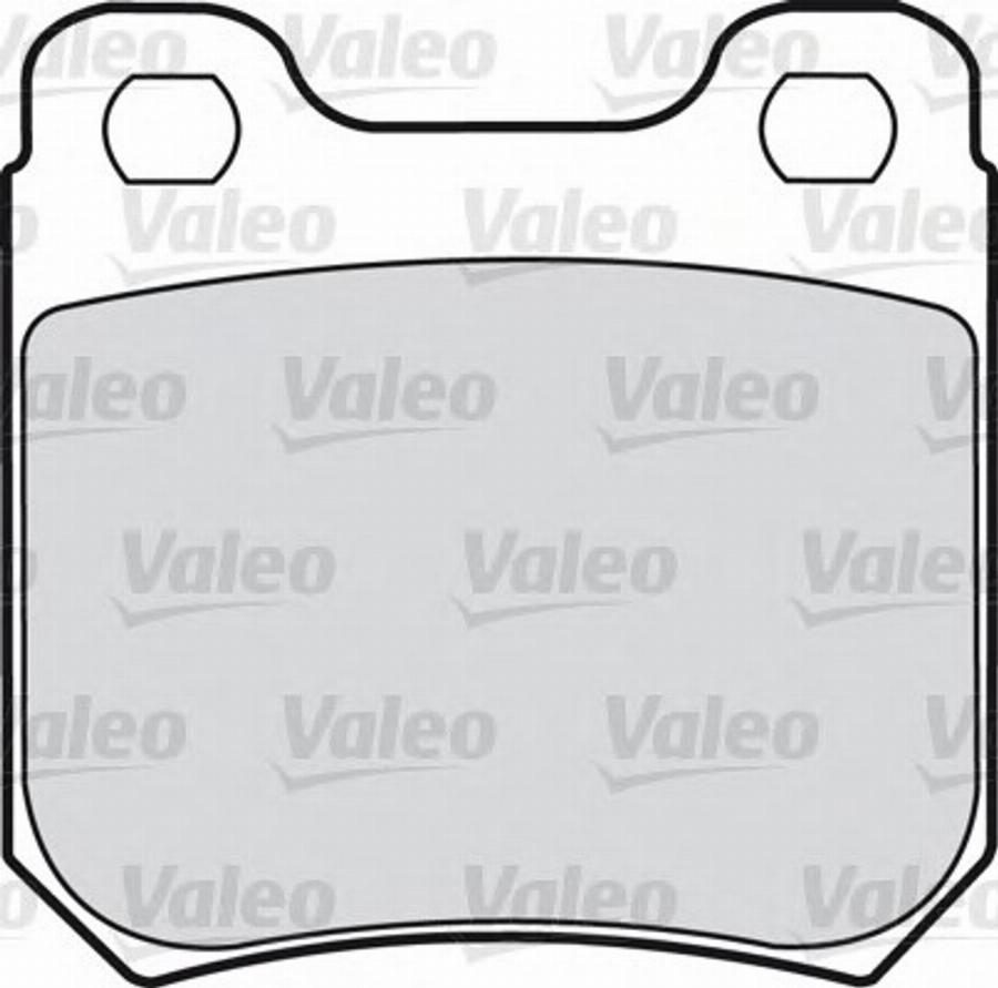 Valeo 540 451 - Bremsbelagsatz, Scheibenbremse alexcarstop-ersatzteile.com