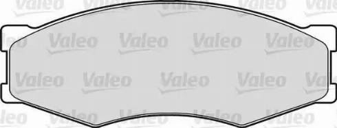 Valeo 540460 - Bremsbelagsatz, Scheibenbremse alexcarstop-ersatzteile.com