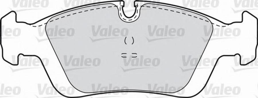 Valeo 540 489 - Bremsbelagsatz, Scheibenbremse alexcarstop-ersatzteile.com