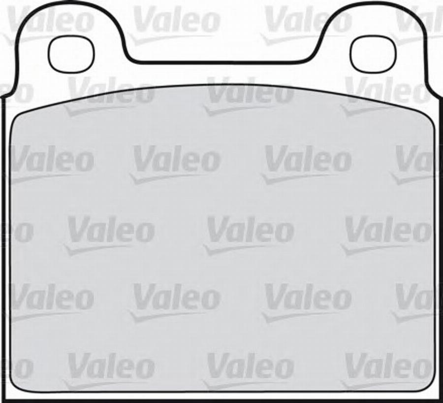 Valeo 540 039 - Bremsbelagsatz, Scheibenbremse alexcarstop-ersatzteile.com