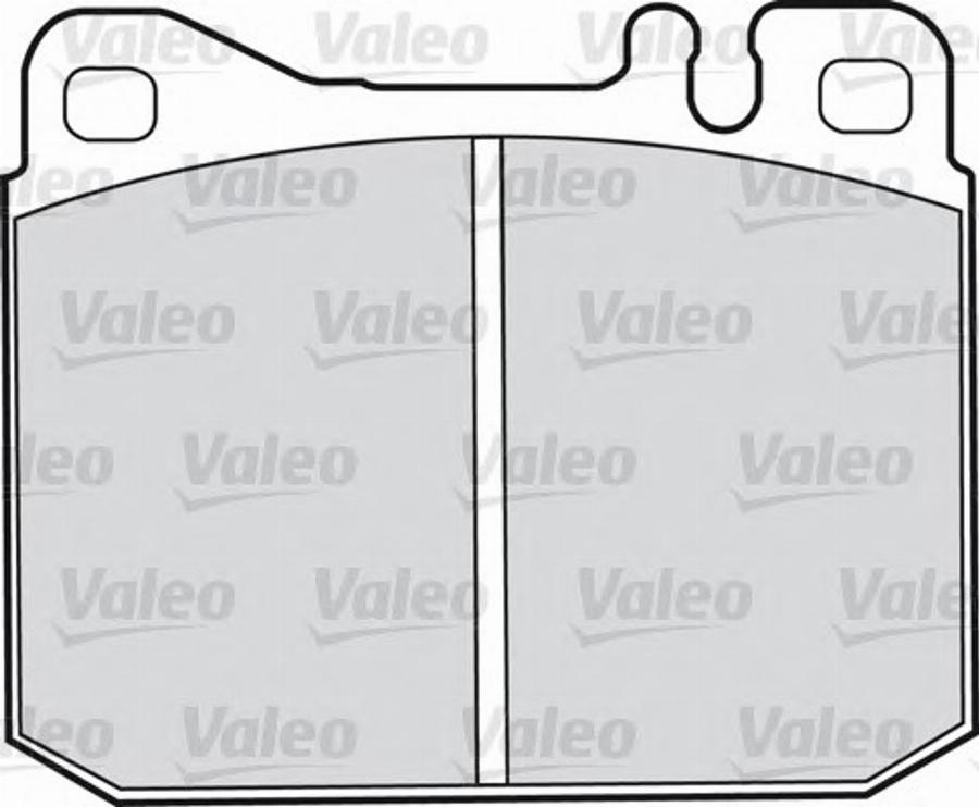 Valeo 540 162 - Bremsbelagsatz, Scheibenbremse alexcarstop-ersatzteile.com