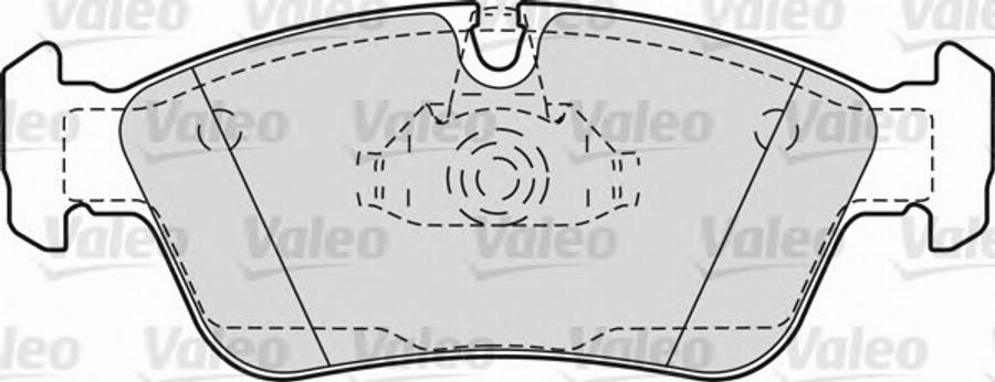 Valeo 540890 - Bremsbelagsatz, Scheibenbremse alexcarstop-ersatzteile.com