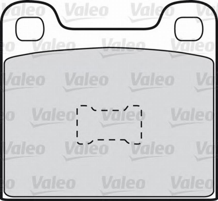 Valeo 540 301 - Bremsbelagsatz, Scheibenbremse alexcarstop-ersatzteile.com