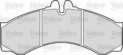 Valeo 541663 - Bremsbelagsatz, Scheibenbremse alexcarstop-ersatzteile.com