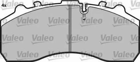 Valeo 548679 - Bremsbelagsatz, Scheibenbremse alexcarstop-ersatzteile.com