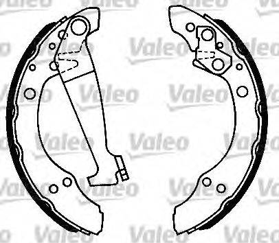 Valeo 554705 - Bremsbackensatz alexcarstop-ersatzteile.com