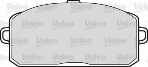 Valeo 551504 - Bremsbelagsatz, Scheibenbremse alexcarstop-ersatzteile.com