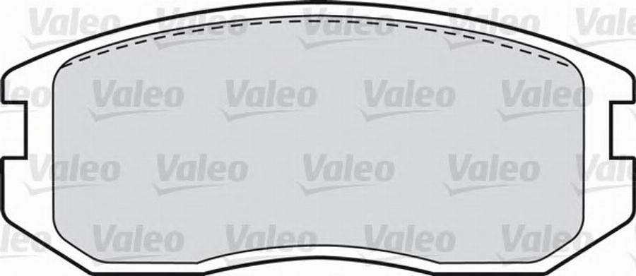 Valeo 551771 - Bremsbelagsatz, Scheibenbremse alexcarstop-ersatzteile.com