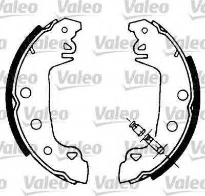 Valeo 553794 - Bremsbackensatz alexcarstop-ersatzteile.com